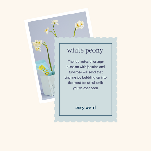 White peony - evry.word